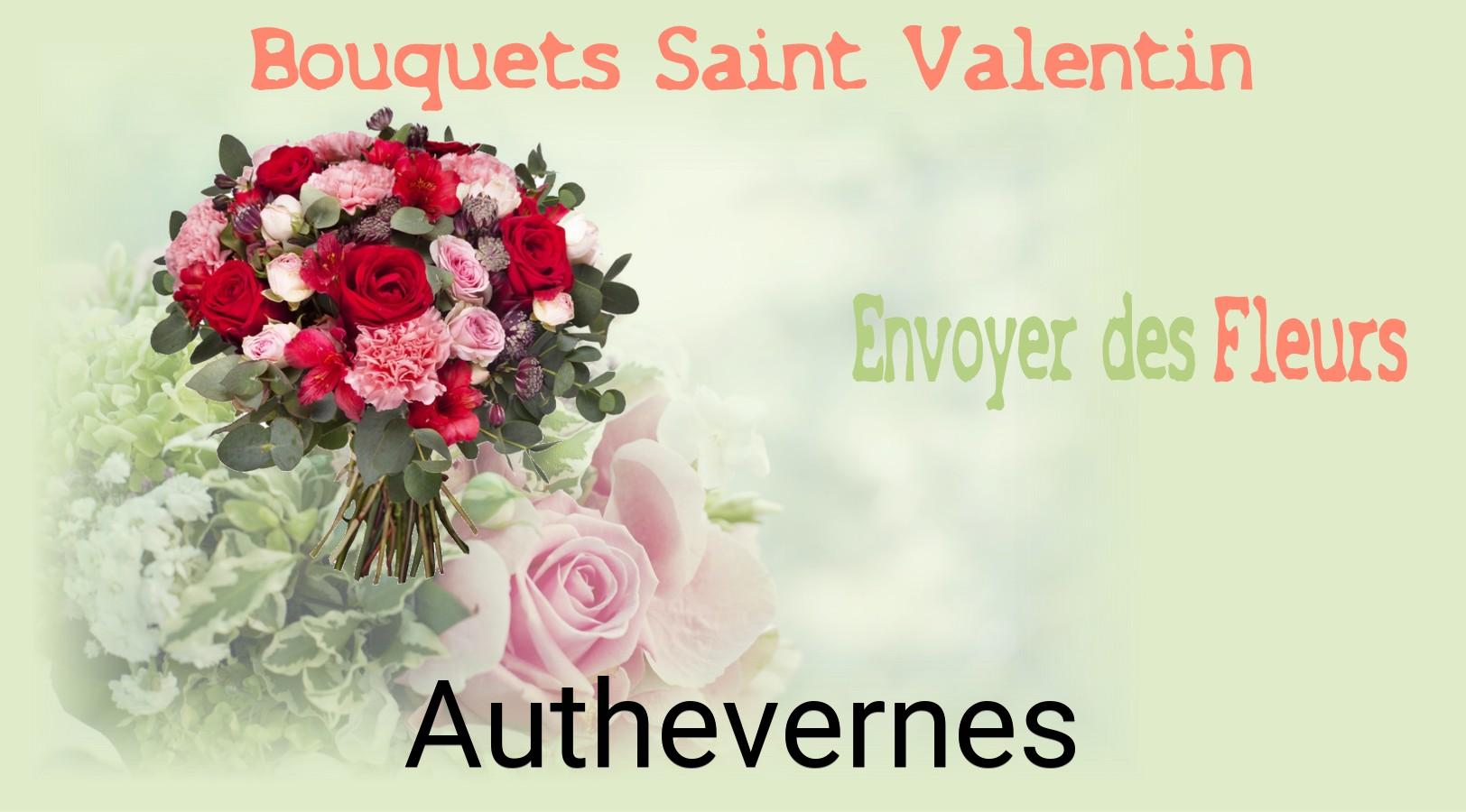 Roses de Saint-Valentin livrées à Authevernes